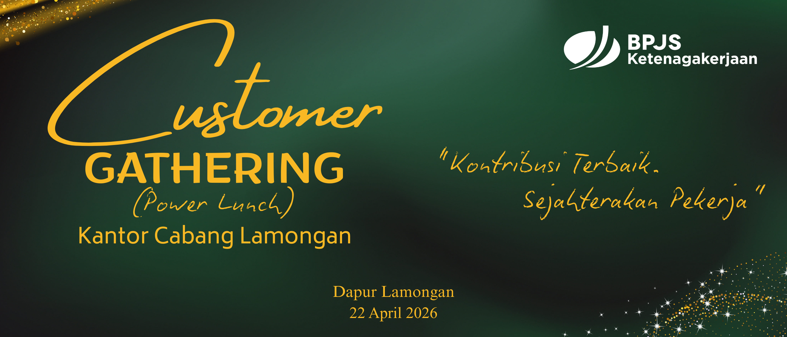 Banner Customer Gathering BPJS TK
